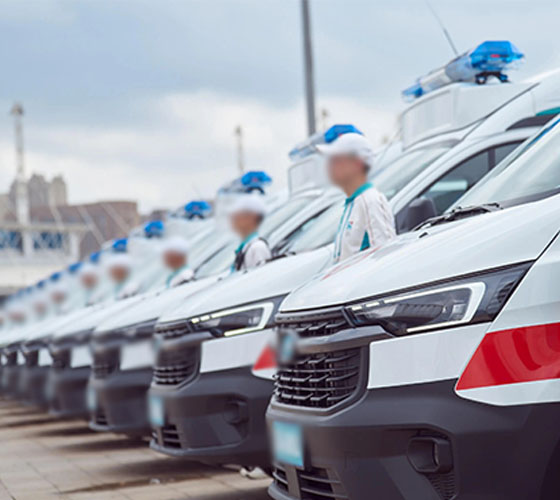 社旗县服务车队展示